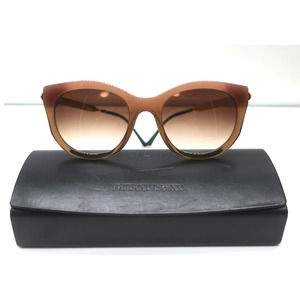RARE Two Tone THIERRY LASRY LIVELY Mauve Pink Brown Glasses 56 21 140
